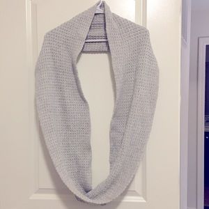 Mossimo Gray Knit Infinity Scarf